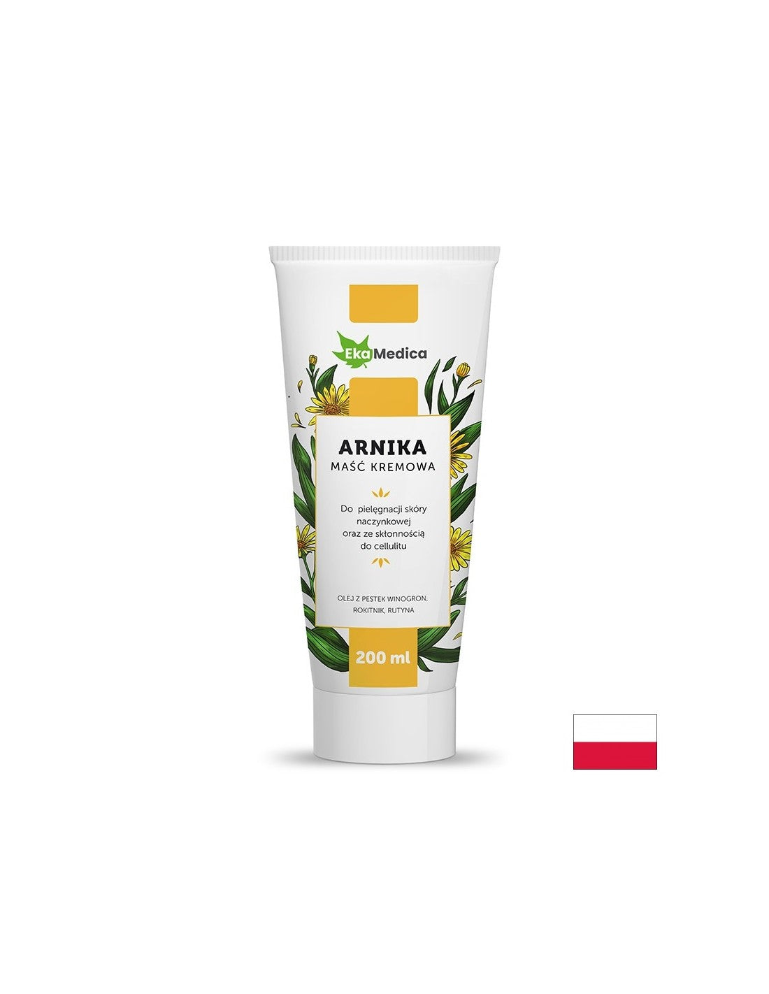 Масажен крем с Арника, 200 ml EkaMedica - Feel You