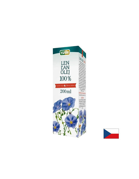 Студено пресовано масло от ленено семе + витамин Е – Сърдечно здраве и баланс на холестерола, 200 ml - Feel You