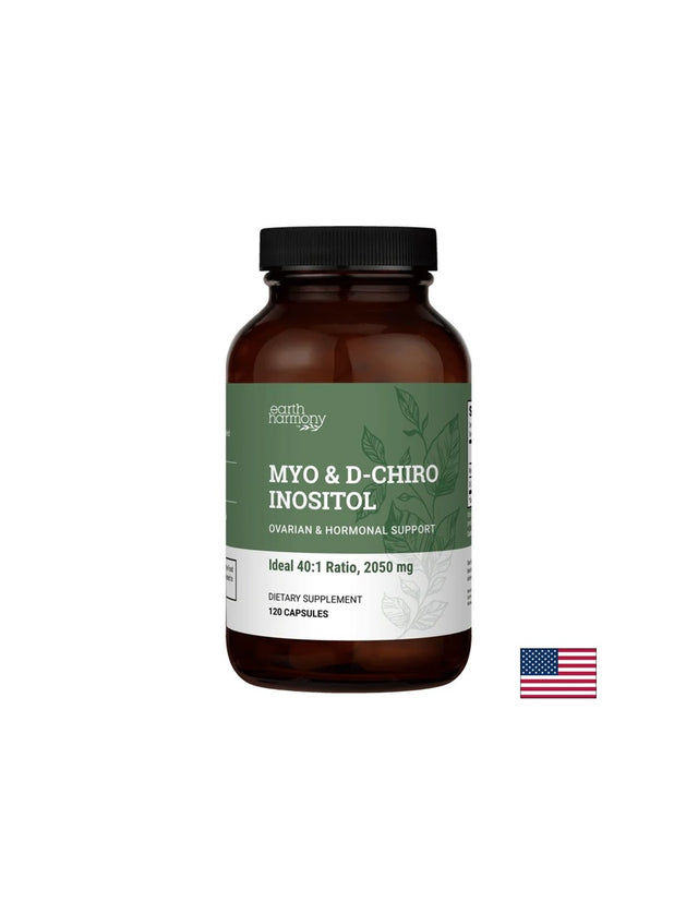 Мио-инозитол 2000 mg + D-хиро-инозитол 50 mg – Хормонален баланс и метаболитна подкрепа, 120 капсули - Feel You