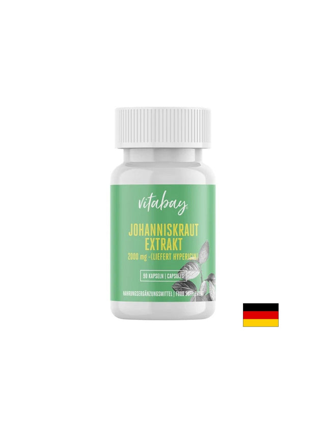 Стрес и добро настроение - Жълт кантарион, 2000 mg x 90 V капсули - Feel You