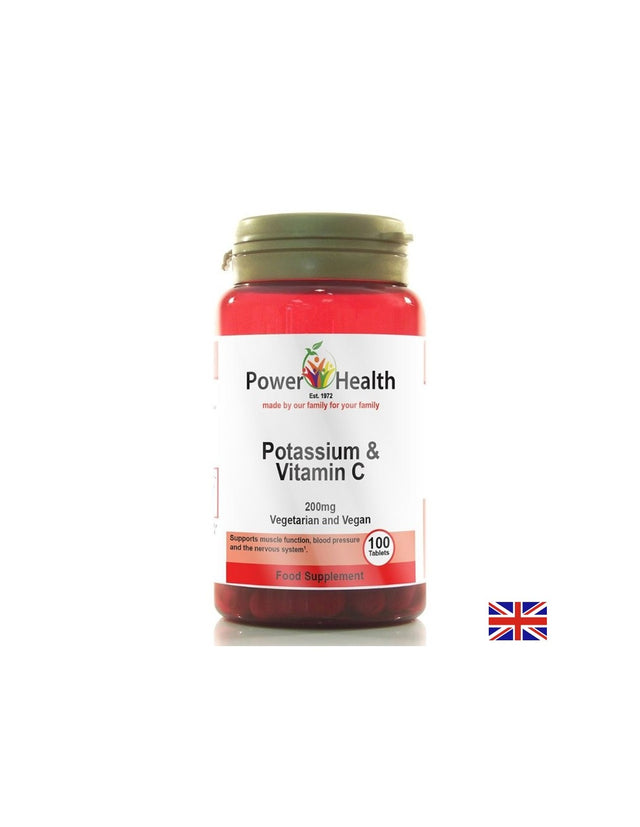 Имунитет - Калий 200mg + Витамин С 50mg, 100 таблетки - Feel You