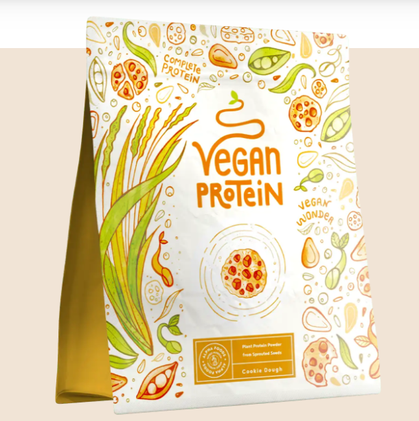 Vegan Protein – Cookie Dough Flavour (600 g) от Alpha Foods
