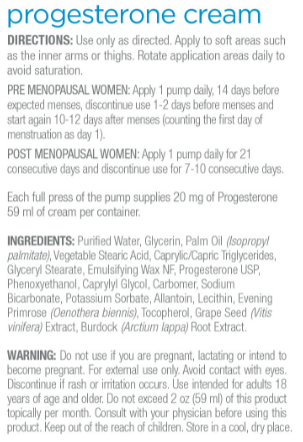 Progesterone Cream / 59 ml BIOVEA