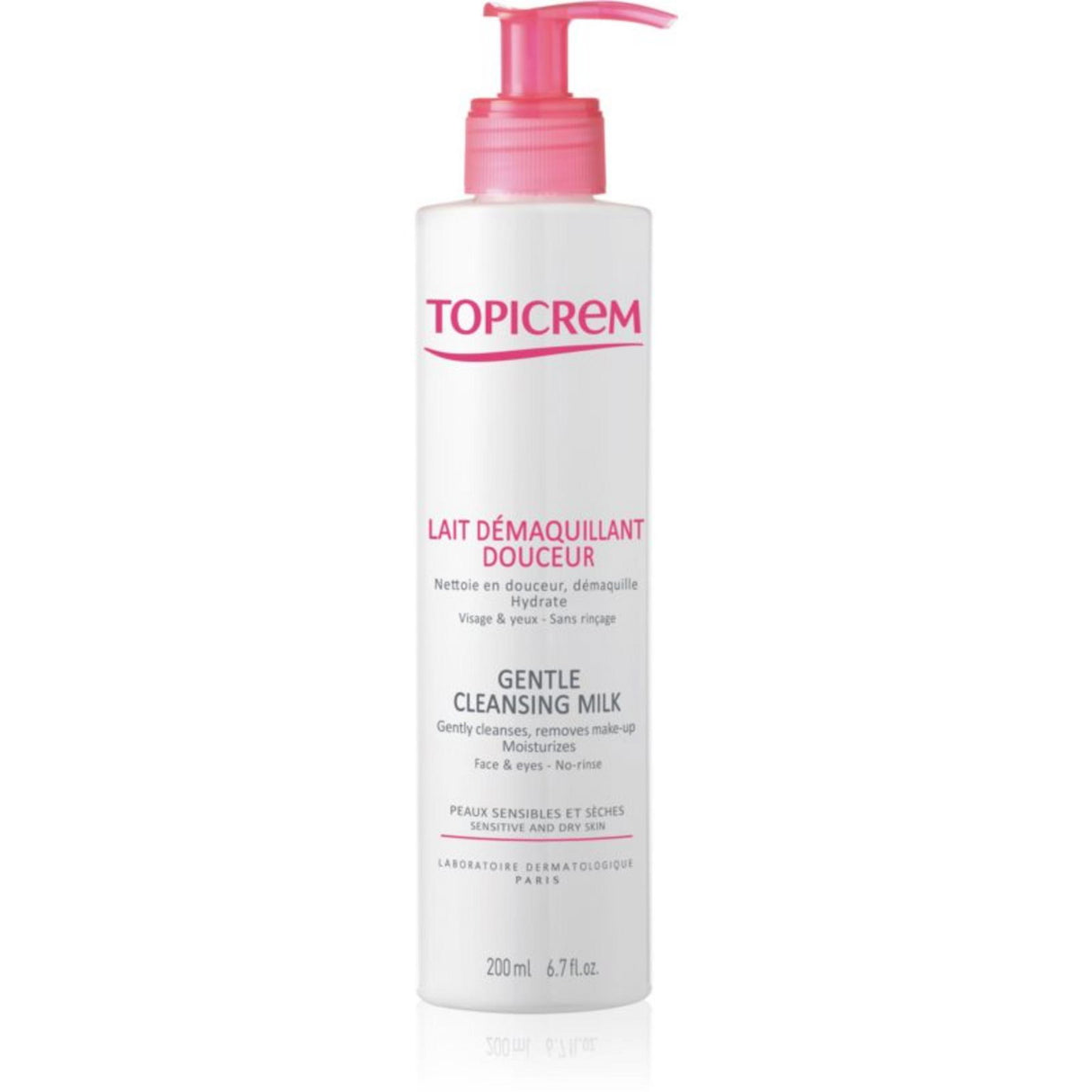 Topicrem, Topicrem, Cleansing & Moisturising, Cleansing Milk, Face, 200 ml