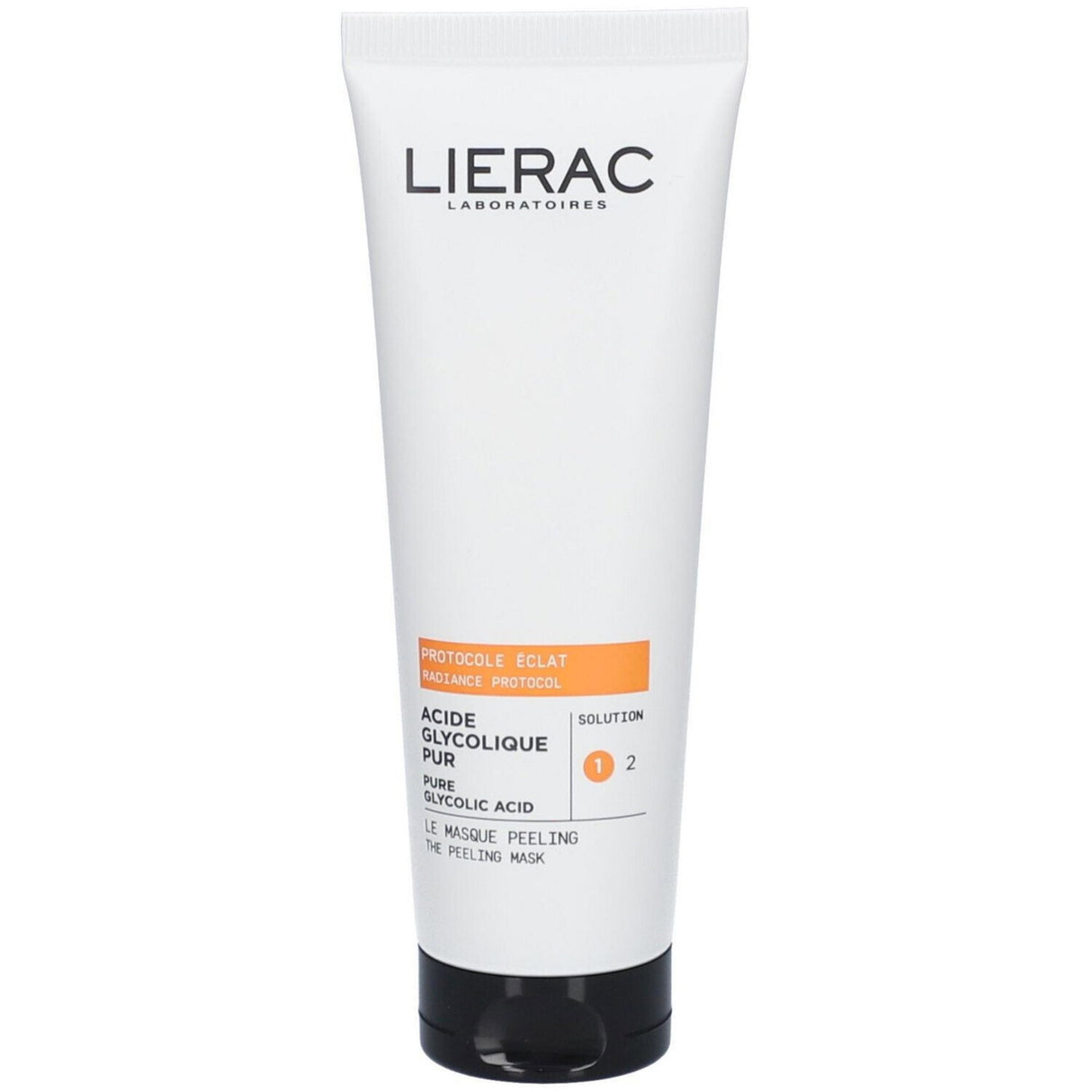 Lierac, Protocole Eclat Acid Glycolique Pur, Exfoliating & Purifying, Peel-Off Mask, Weekly, For Face, 75 ml