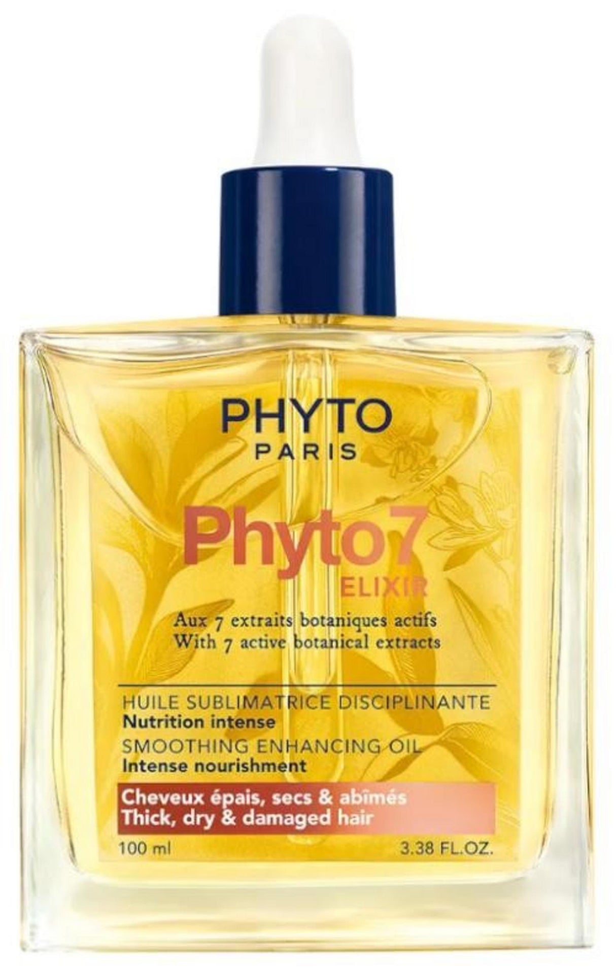 Phyto, Phyto 7, Hair Oil Treatment, Nourishing & Smoothing, 100 ml