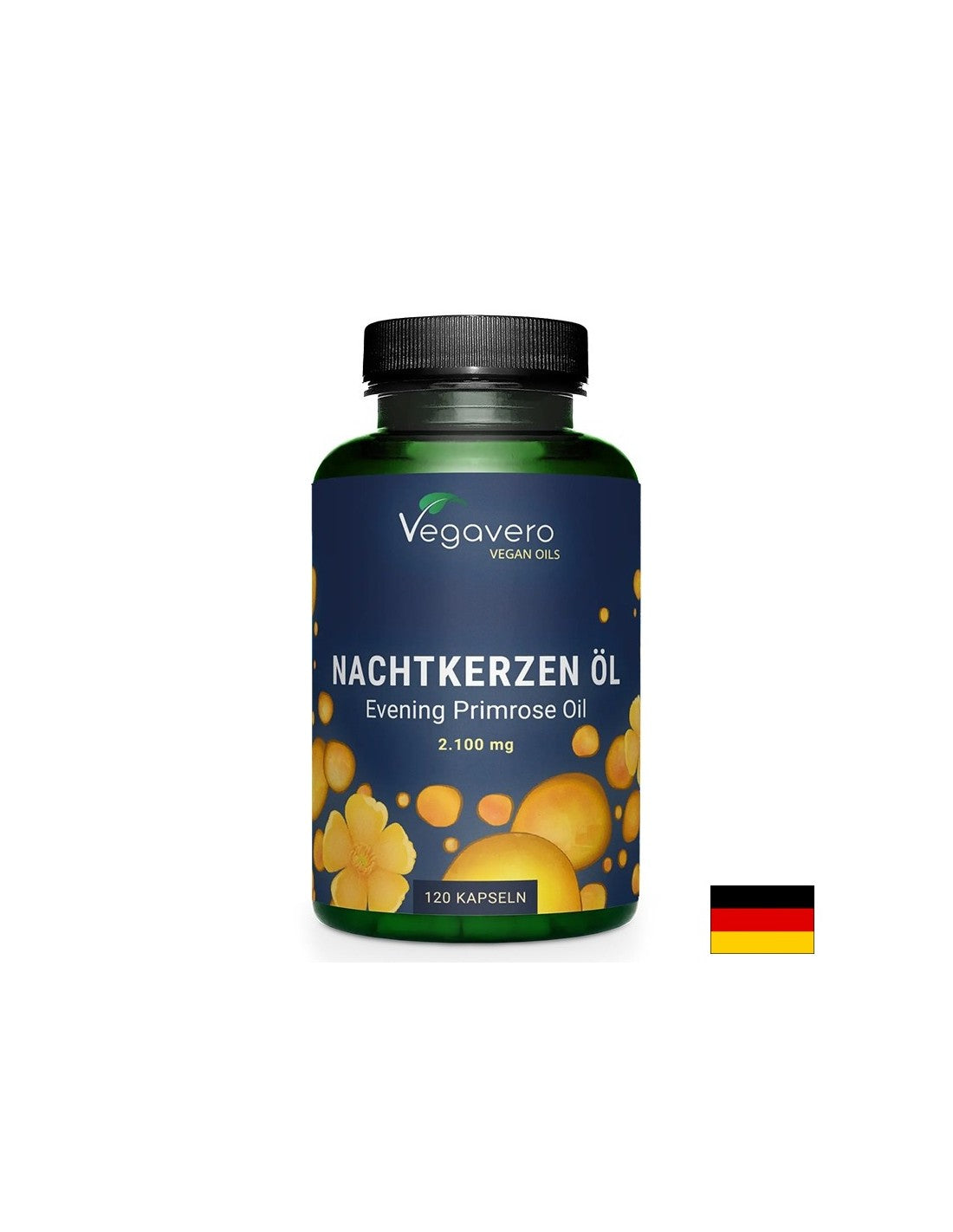 Вечерна иглика – Естествен хормонален баланс, при ПМС и менопауза, 2100 mg, 120 капсули - Feel You