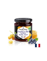 Конфитюр от био мед, боровинки и грозде, 220 g - Feel You