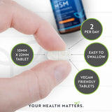 МСМ 2200 мг (кости и стави) - 365 таблетки - Feel You