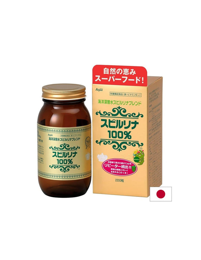 Спирулина от дълбоки океански води – Кръвообразуване и жизнен тонус, 2200 таблетки - Feel You