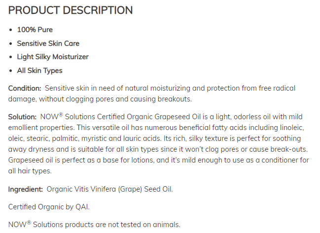 БИО МАСЛО ОТ ГРОЗДОВИ СЕМКИ - 237 мл - Feel You