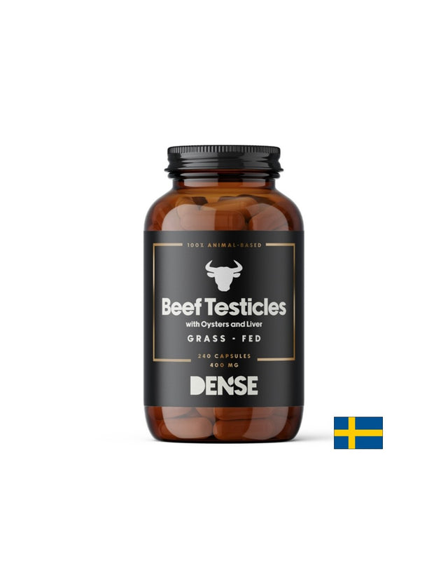 Сексуална функция - Говежди тестиси + говежди черен дроб и екстракт от стриди, 240 капсули - Feel You