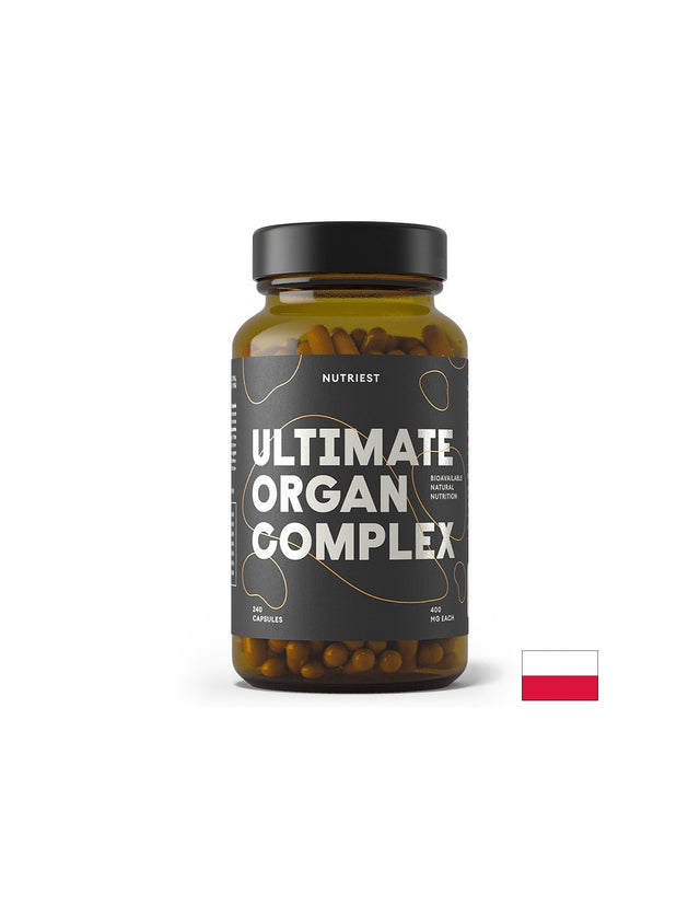 Нервна и имунна система - Комплекс от говежди органи (черен дроб, бъбрек, панкреас, сърце, далак, бял дроб), 240 капсули - Feel You