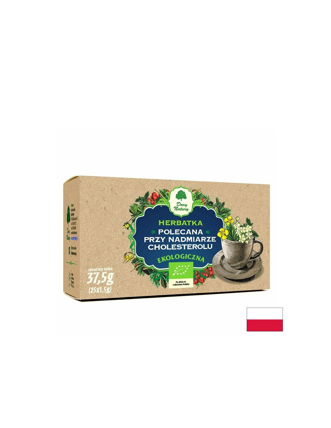 Чай за нормализиране на холестерола Био, 25 филтърни пакетчета - Feel You