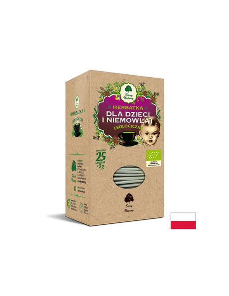 Билков чай за деца и бебета Био, 25 пакетчета - Feel You