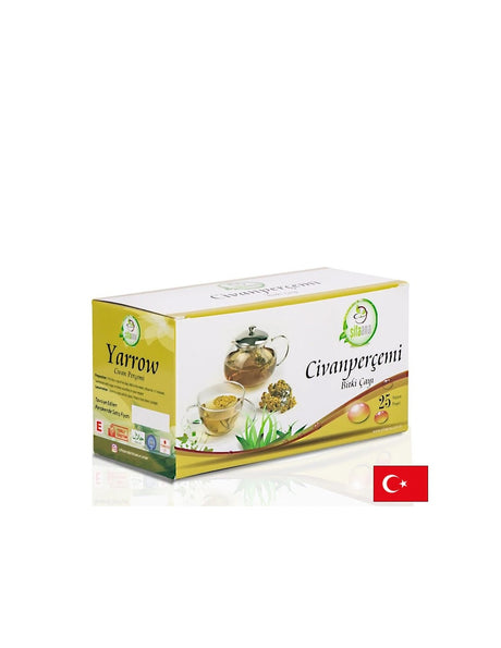 Чай от бял равнец – За храносмилане и женско здраве, 25 филтърни пакетчета - Feel You