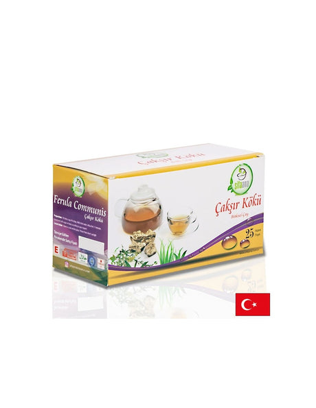 Билков чай ферула (чакшър корен) – Енергия, издръжливост и тонус, 25 пакетчета - Feel You