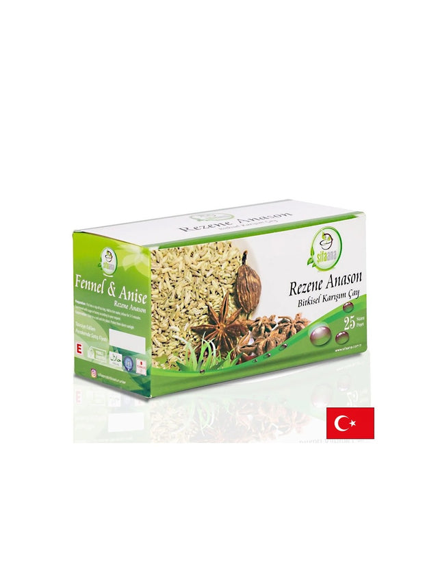 Билков чай с копър и анасон – При подут корем, газове и тежест, 25 пакетчета - Feel You