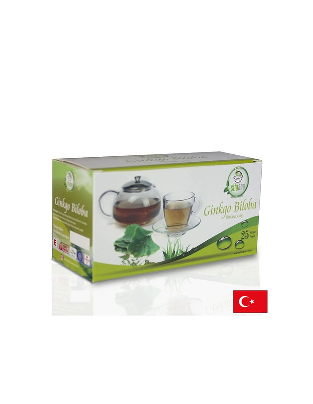 Билков чай Гинко билоба – Памет, концентрация и кръвообращение, 25 пакетчета - Feel You