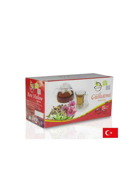 Билков чай Градинска ружа – За гърло и дихателен комфорт, 25 пакетчета - Feel You