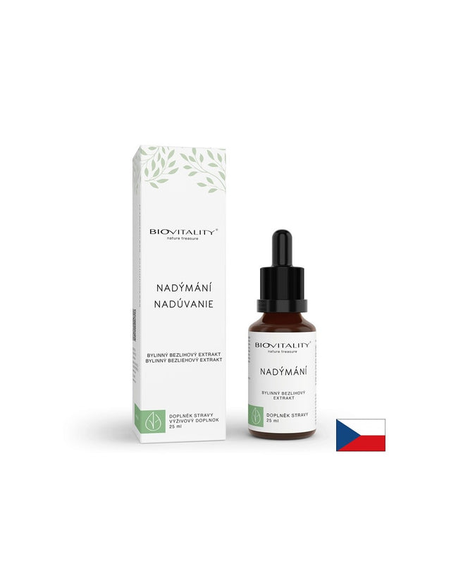 Билкова формула срещу подут корем – За комфортно храносмилане, тинктура без алкохол 25 ml - Feel You