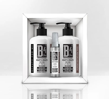 Кофеинова терапия - Безсулфатен шампоан 250 мл + Безсиликонова маска 250 мл + Спрей без отмиване 50 мл - Feel You