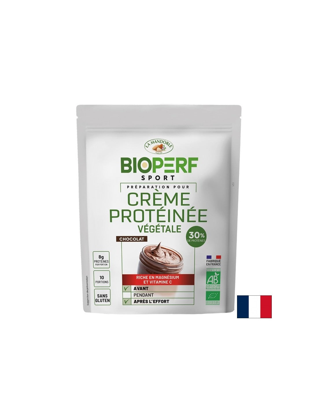 Растителен протеинов крем с вкус на шоколад, БИО – 250 g, 10 порции - Feel You