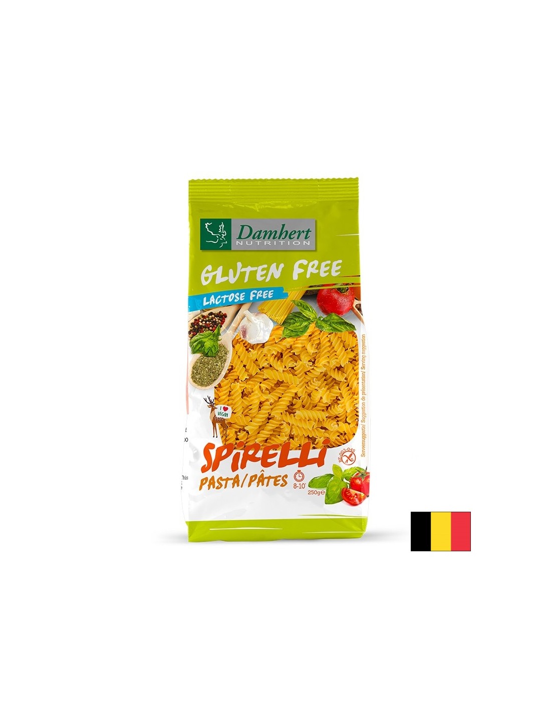 Спираловидна паста (без глутен и лактоза), 250 g - Feel You