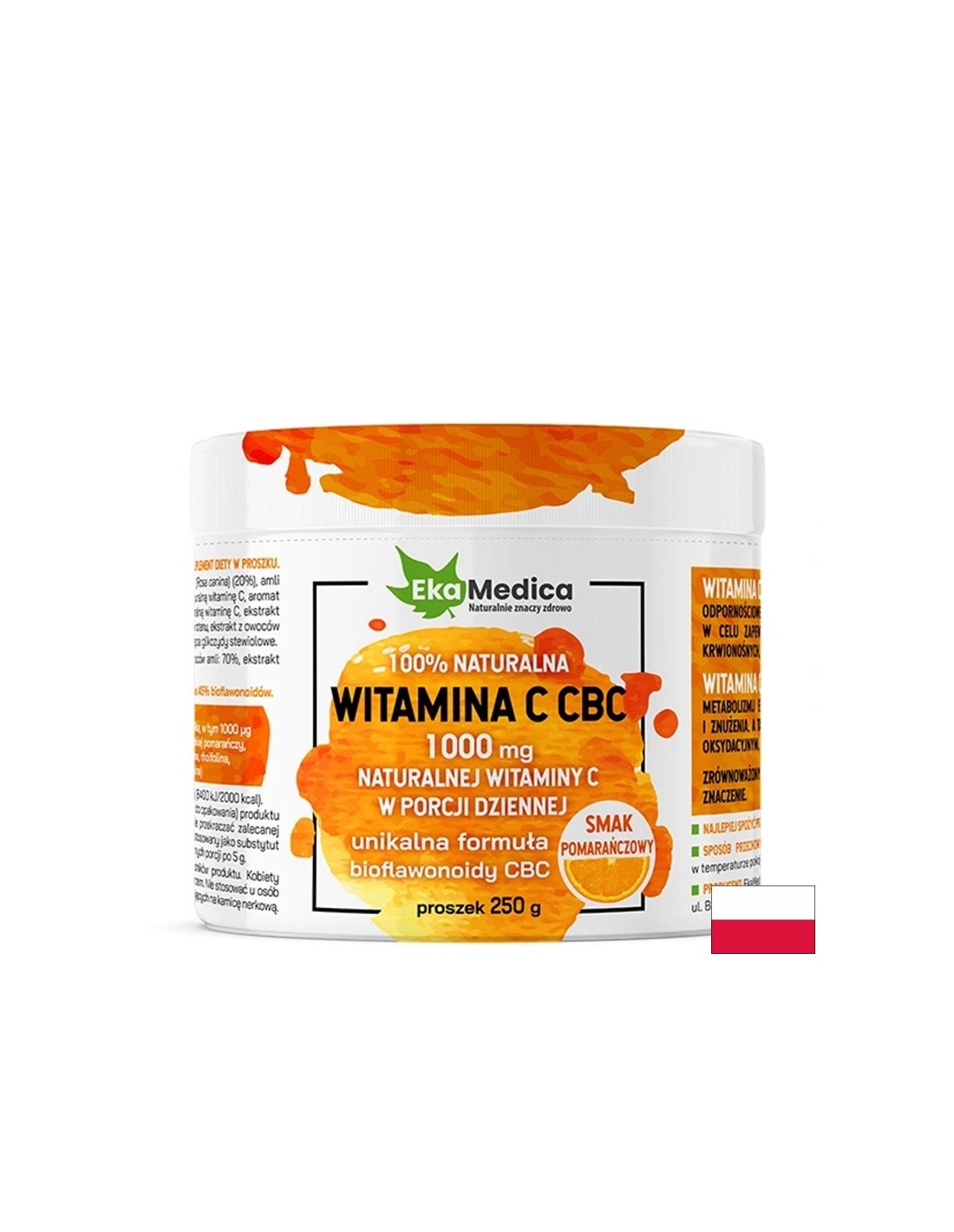 Имунитет - Витамин С + Биофлавоноиди, 250 g прах - Feel You