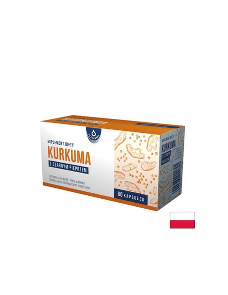 Куркума 250 mg + Черен пипер 2 mg – Стави, 60 капсули - Feel You