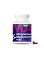 Магнезий (бисглицинат) 250 mg + Витамин B6 – Здрава мускулна функция и сърдечно-съдова система, 90 капсули - Feel You