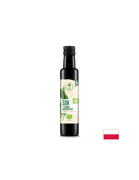 Био сок от див чесън за добавяне към напитки и ястия - Сърдечносъдово здраве, 250 ml, 16 дози - Feel You