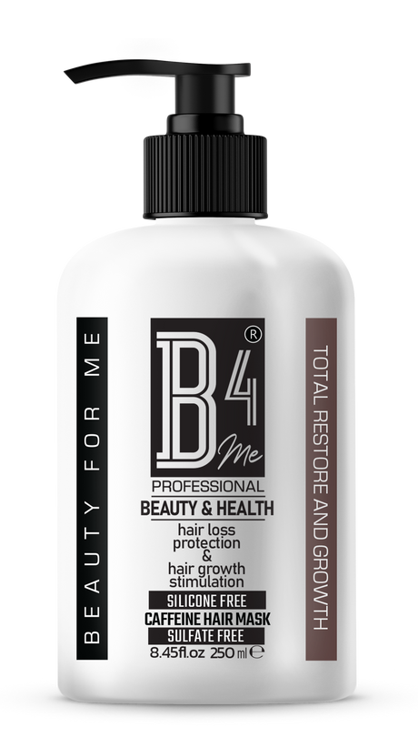 Маска за коса с кофеин, прополис и екстракт от бразилски орех без силикони и сулфати – 250 ml - Feel You