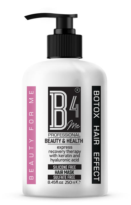 Маска за коса с ботокс ефект за реконструкция на повредена коса без силикони без сулфати – 250 ml - Feel You