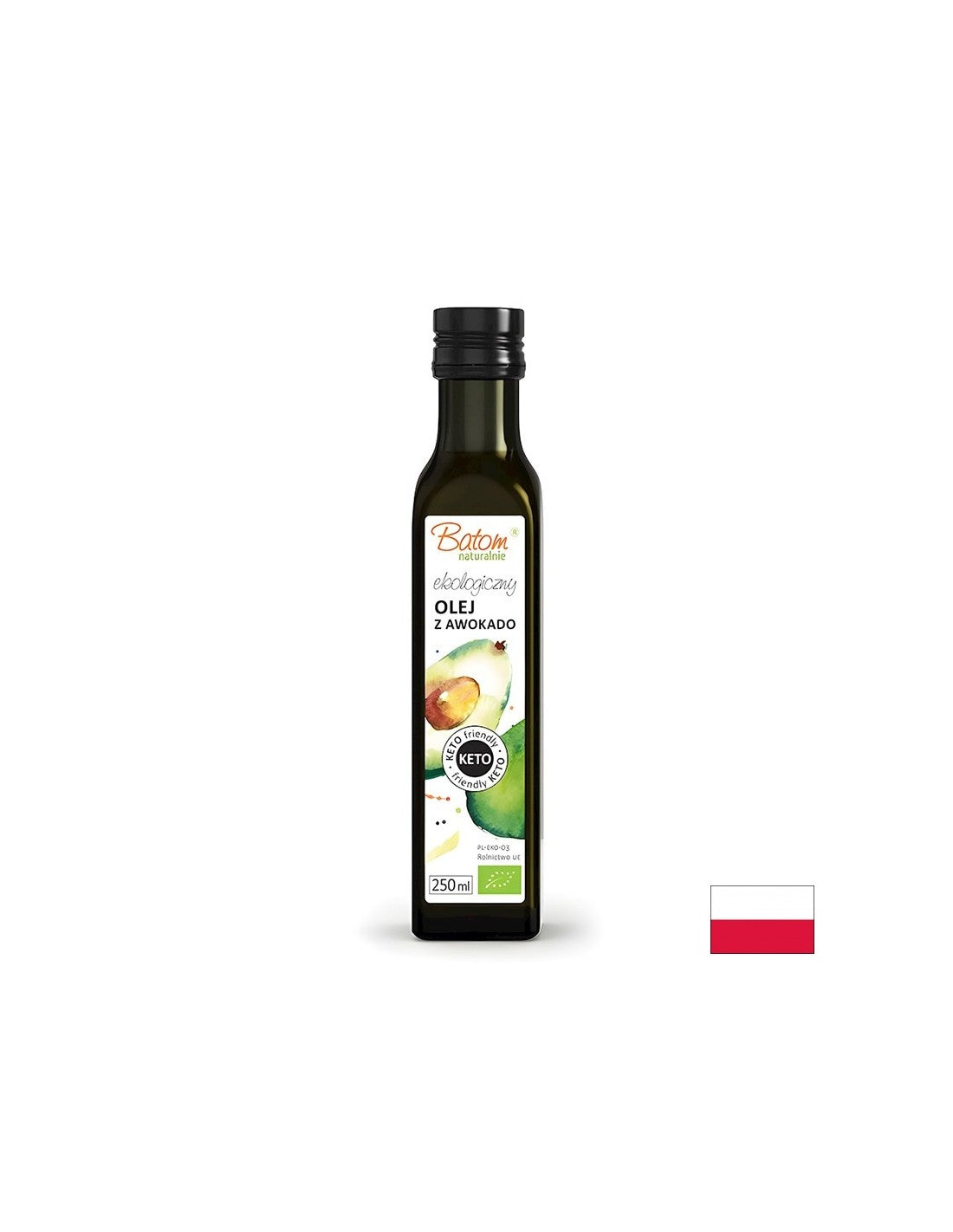 Масло от авокадо (студено пресовано), БИО, 250 ml - Feel You