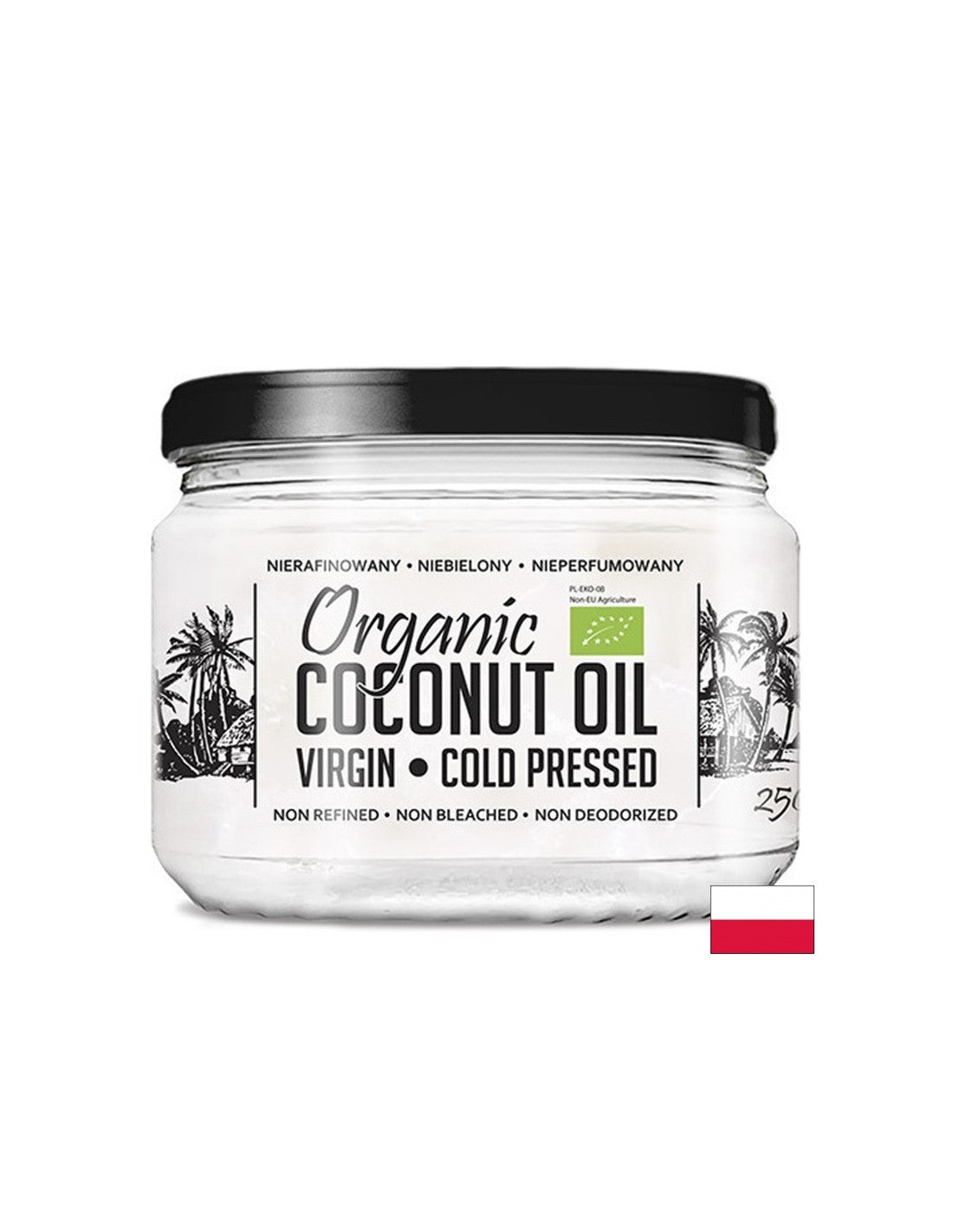 Кокосово масло, студено пресовано, БИО, 250 ml - Feel You