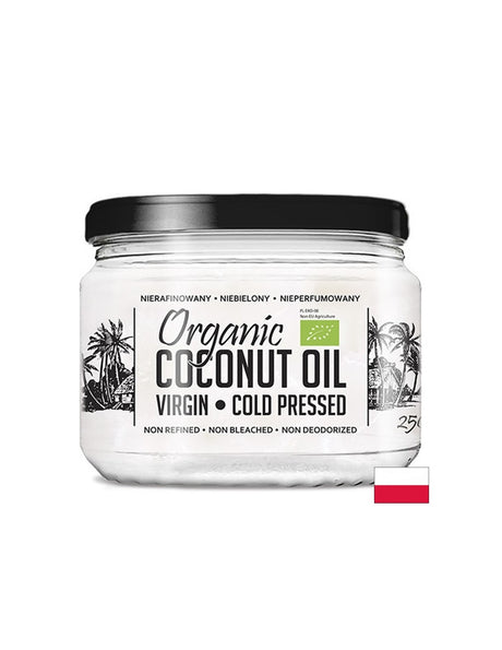 Кокосово масло, студено пресовано, БИО, 250 ml - Feel You