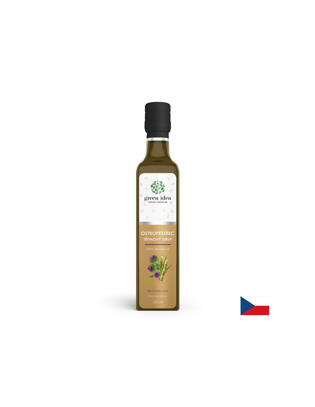 Черен дроб и жлъчка - Тръстиков сироп с бял трън, 250 ml - Feel You