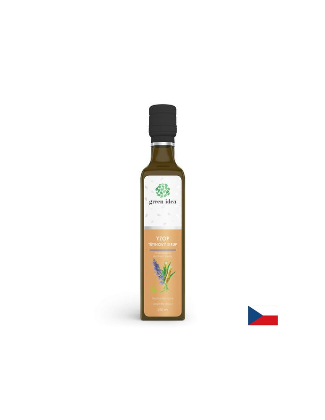 Дихателна система - Тръстиков сироп с исоп и хибискус, 250 ml - Feel You