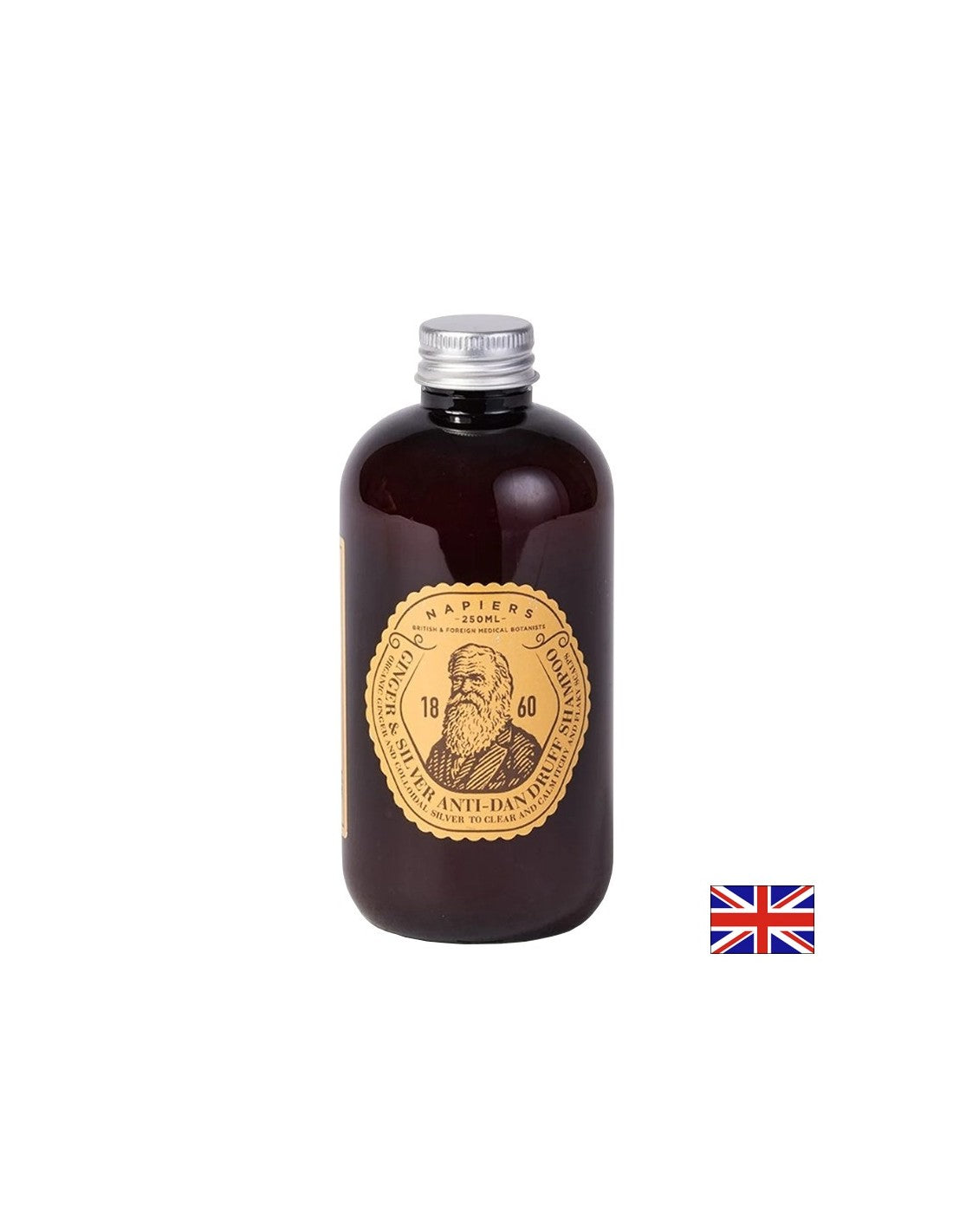 Шампоан против пърхот с джинджифил и колоидно сребро, 250 ml - Feel You