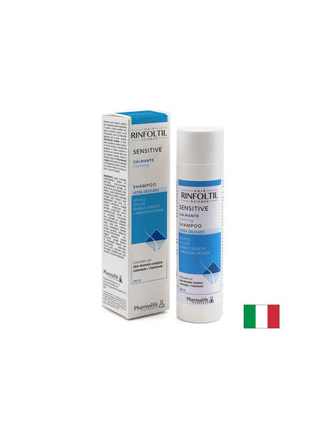 Успокояващ шампоан за чувствителен скалп с алое, невен и хиалуронова киселина, 250 ml - Feel You