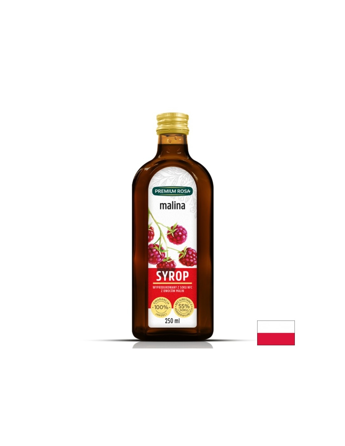 Сироп от малини, 250 ml - Feel You