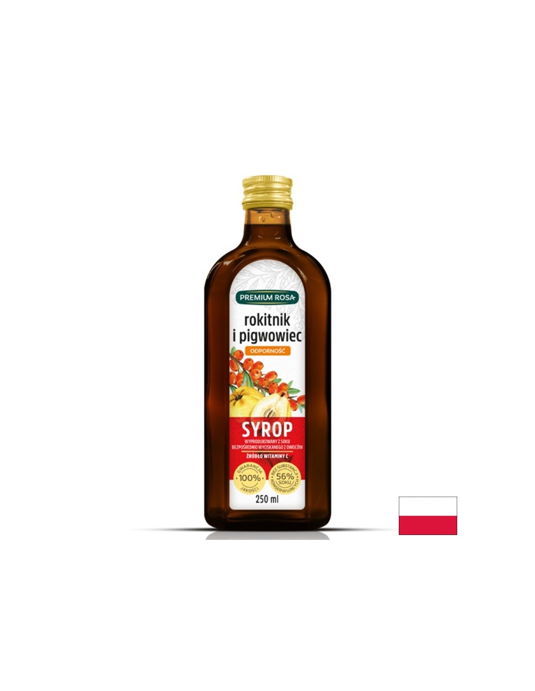 Сироп от облепиха и дюля – Укрепва имунитета и подпомага храносмилането, 250 ml - Feel You