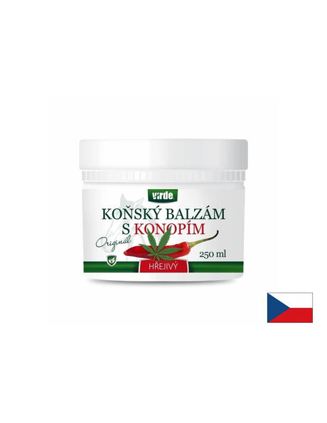 Загряващ конски балсам с конопено масло – За сковани стави и напрегнати мускули, 250 ml - Feel You