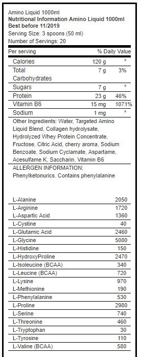 Amino Liquid 1000 ml - 1000 мл - Feel You