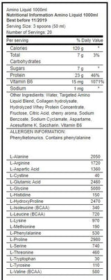 Amino Liquid 1000 ml - 1000 мл - Feel You
