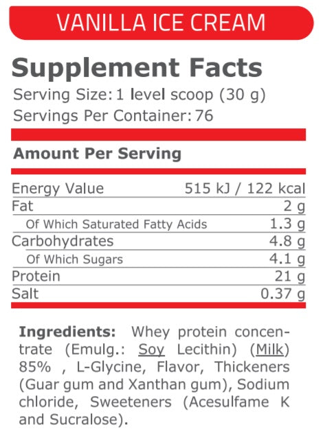 100% WHEY PROTEIN - 2280 g