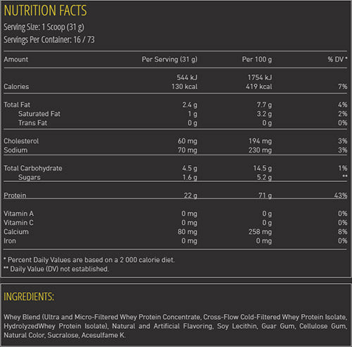 American Standard Whey / Bag - 2.270 kg - Feel You