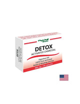 Детокс активен въглен, 260 mg, 20 капсули - Feel You