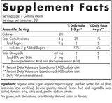 Nordic Omega-3 Gummy Worms 63 mg - 30 Дъвчащи гел капсули - Feel You